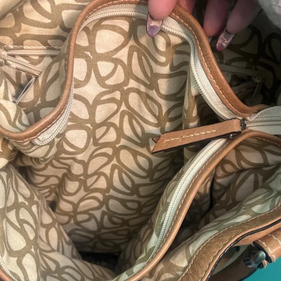 Fossil Tan Leather Shoulder Bag - Picture 14 of 16